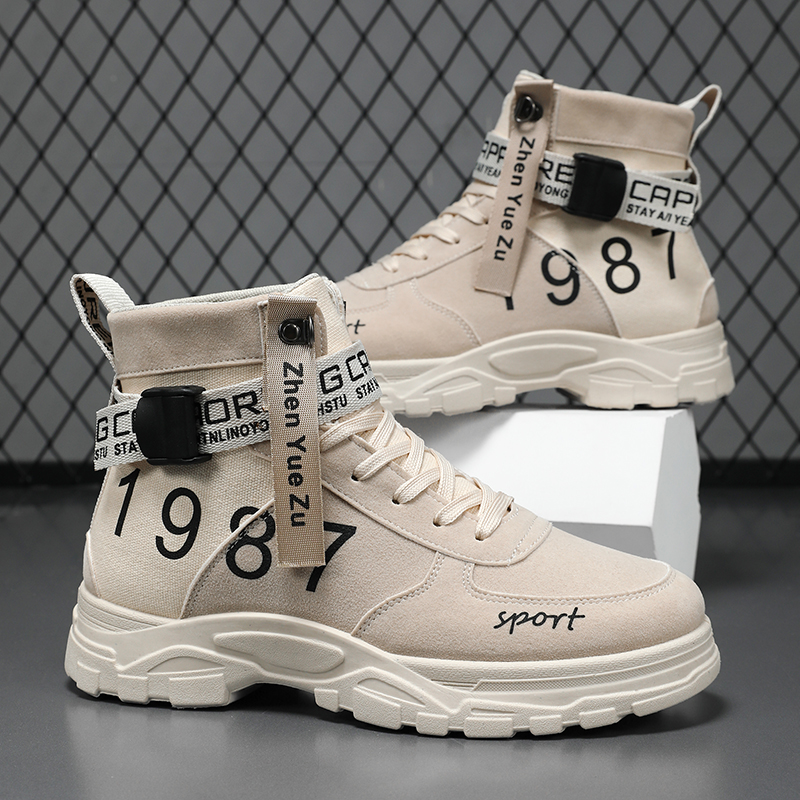 Men's Solid Color High-Top Fas - Men'S Fashion News 评论和价格