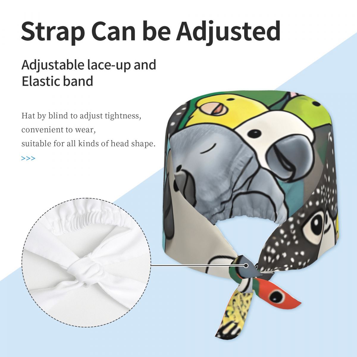 Scrub Caps Parrot Party Poster - Poster Men Fashion 评论和价格
