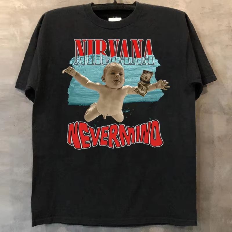 Nirvana Nevermind Funny Classi - Poster Men Fashion 评论和价格
