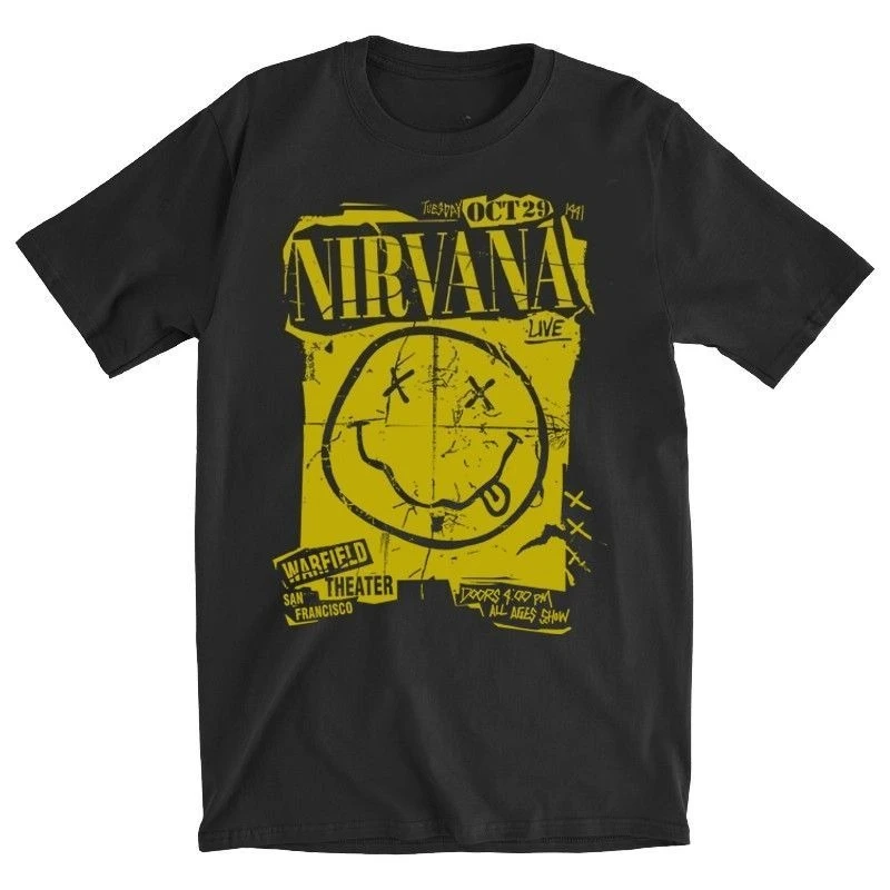 Nirvana Nevermind Funny Classi - Poster Men Fashion 评论和价格