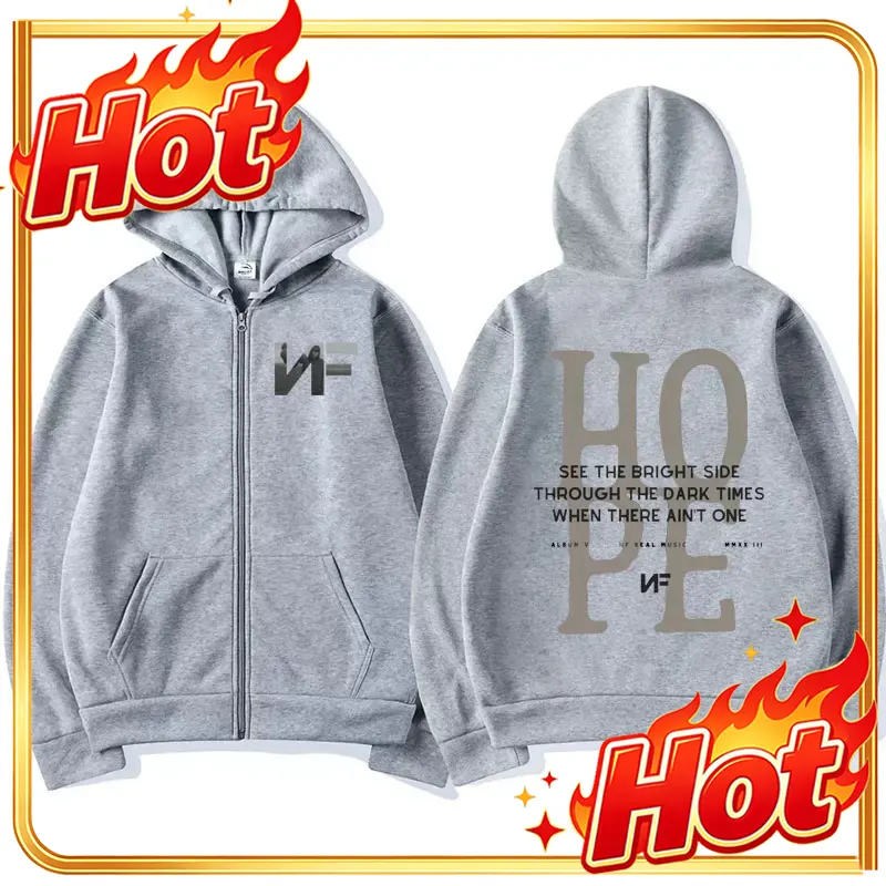 Rapper NF Hope Tracklist Zippe - Mens Fashion Zip Up Hoodies 评论和价格