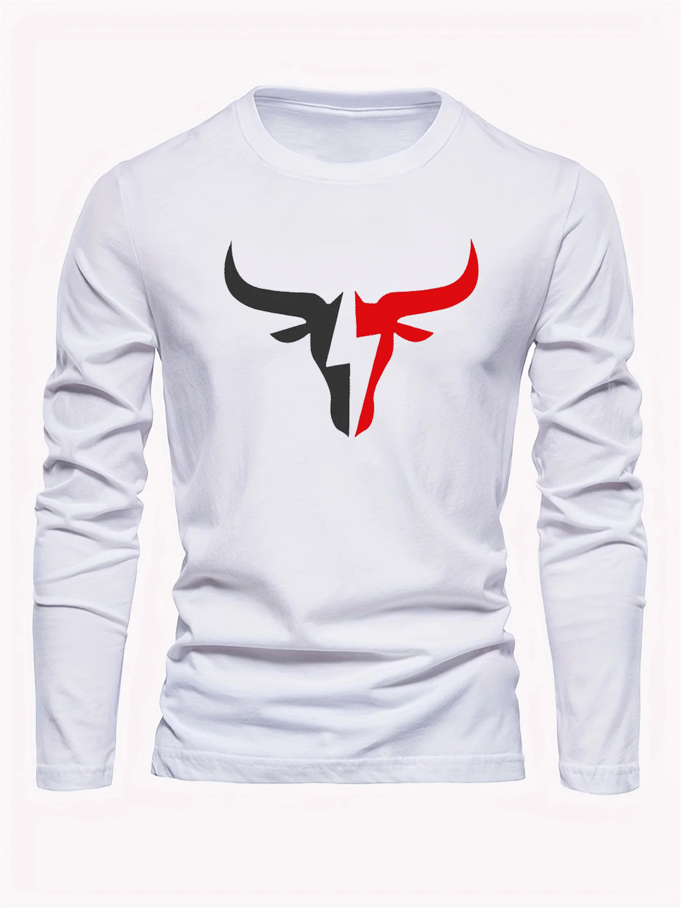 Simple Solid Color Men's Long  - Men'S Fashion T Shirts 评论和价格